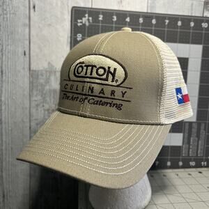 COTTON CULINARY The Art of Catering Adjustable Adult Baseball Ball Cap Hat